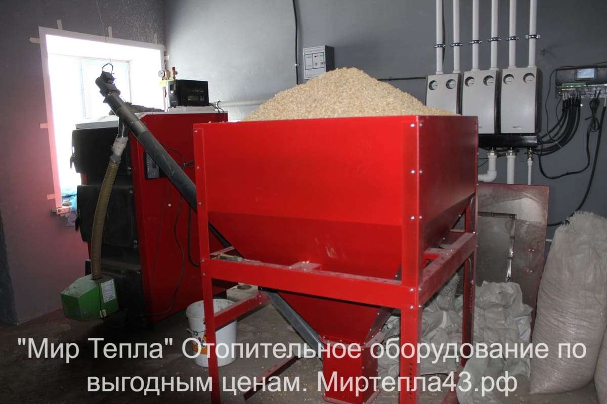 Монтаж и пуско-наладка пеллетного котла Dragon Plus-60